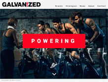 Tablet Screenshot of galvanized.com